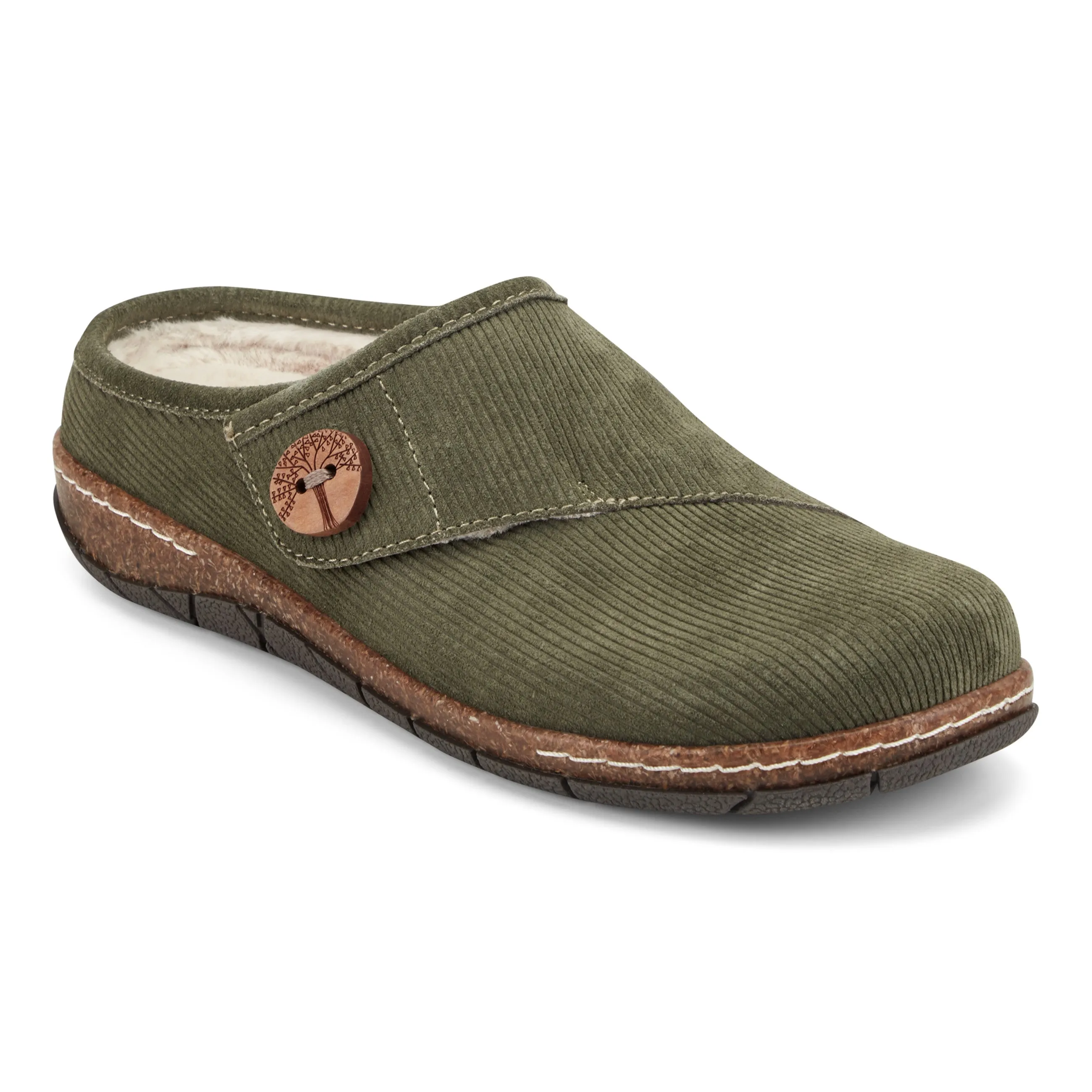 Sports Wear safety wear Ezra Round Toe Casual Slip-on Flat Clogs