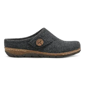 statement - piece Ezra Round Toe Casual Slip-on Flat Clogs