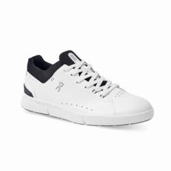 ON ROGER WHITE/MIDNIGHT Knit Upper Trainers