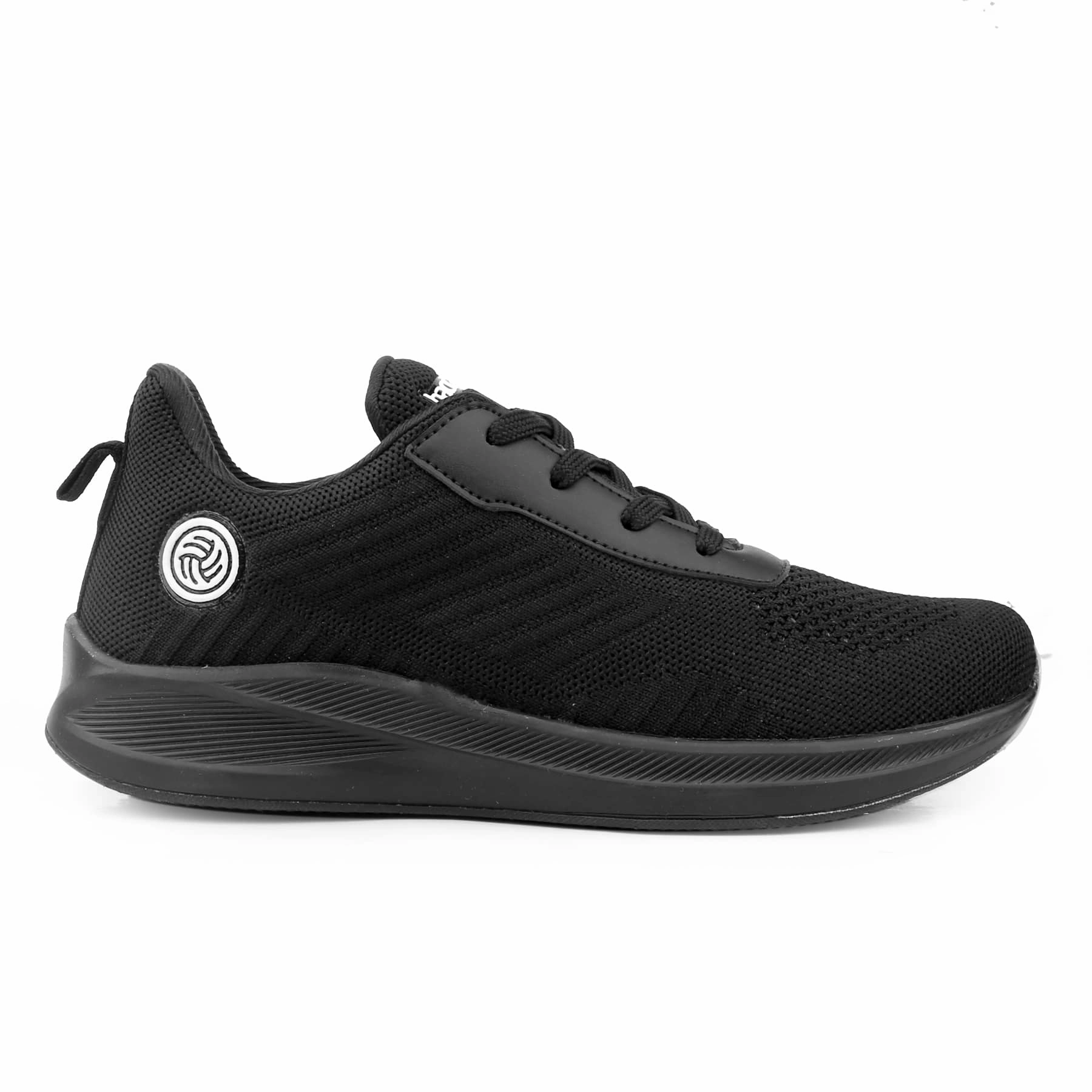 heel - cup - level Bacca Bucci Boys or Girls Essential Knit Running Sports Shoe (Age: 8 year to 12 years)