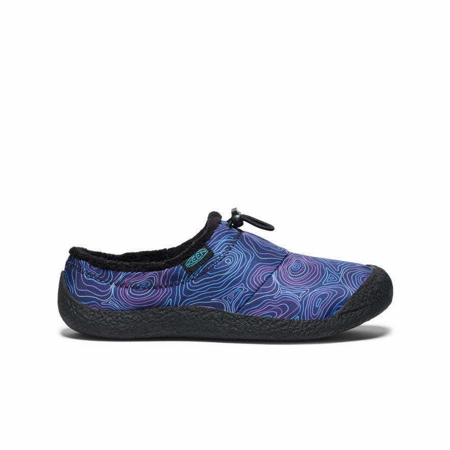 Women's Howser III Slide  |  Black/Blue Atoll Customizable Slip On