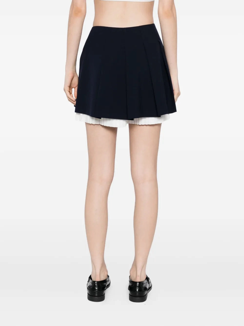 Euro Mood Wind Ease Suzie Pleated Skort in Midnight