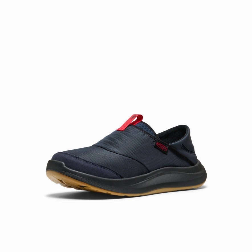 Men's Whyser Slip-On  |  Sky Captain/Racing Red Slip Comfort Walk