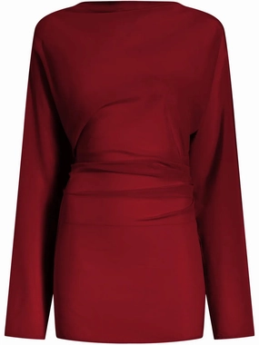 Keegan Top in Red Training Fit Epic Glow