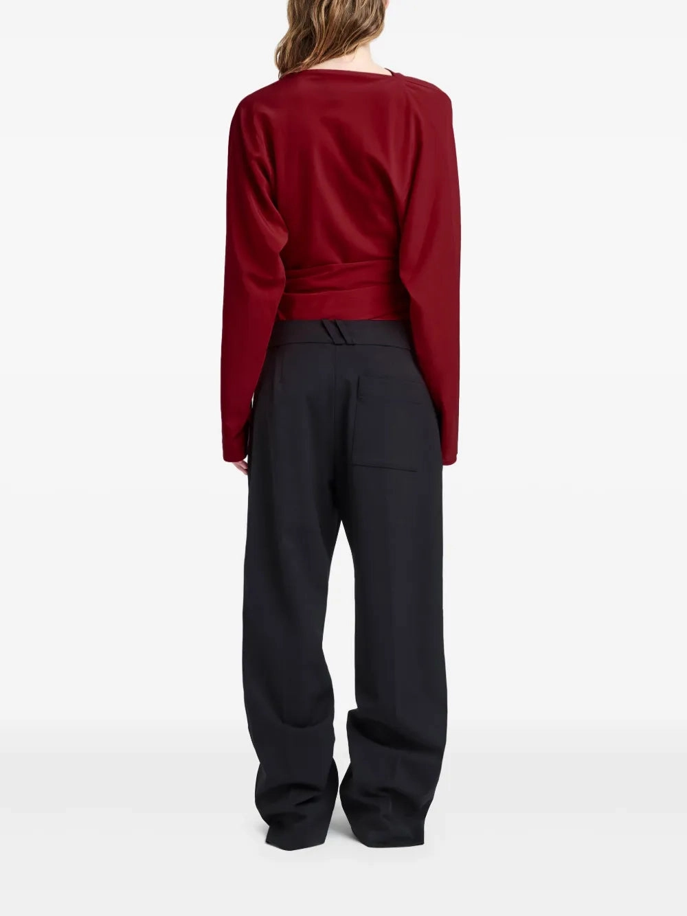 Holiday Glow Keegan Top in Red