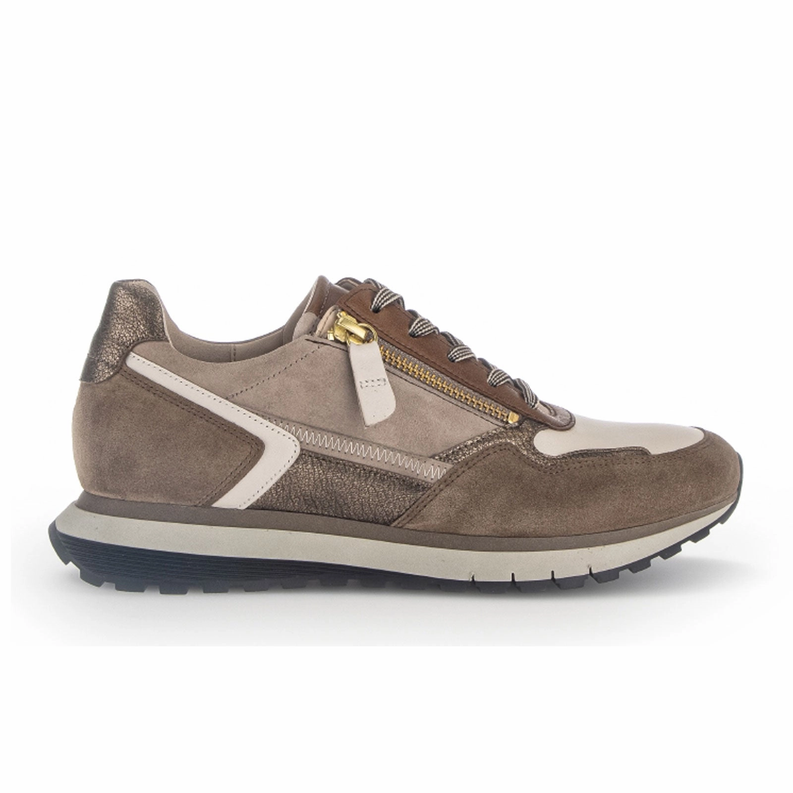 Gabor 378 Kinsey Sneaker (Women) - Latte/Farro/Champ Work or Casual