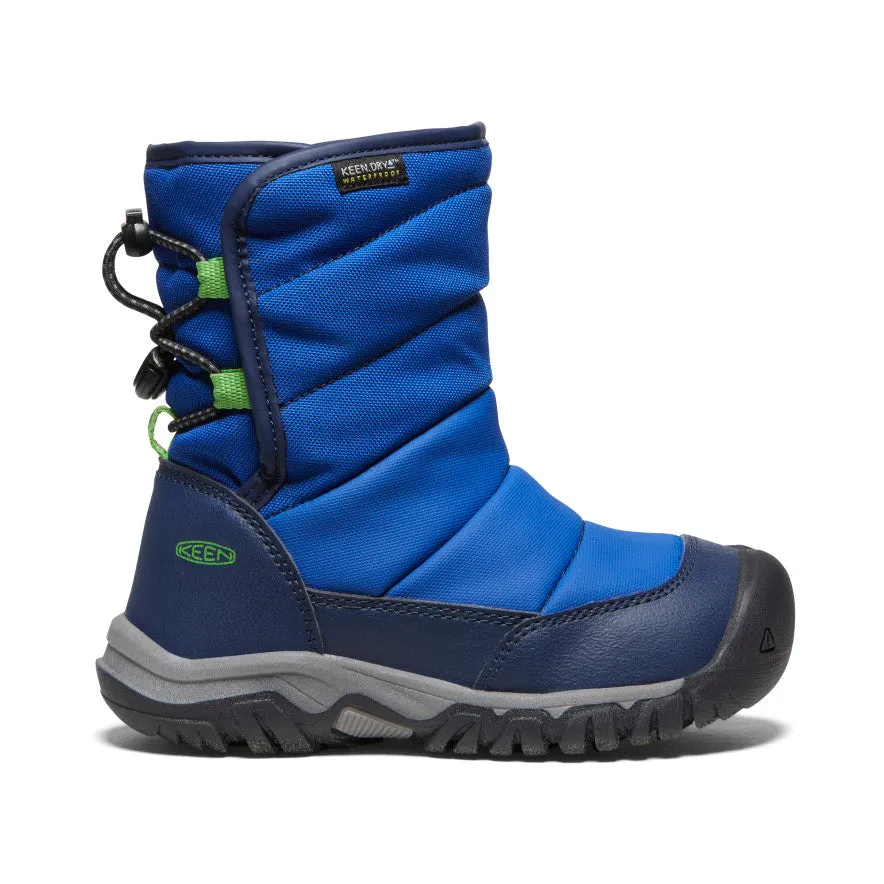 Little Kids' Puffrider Waterproof Winter Boot  |  Naval Academy/Surf Cold Adventure