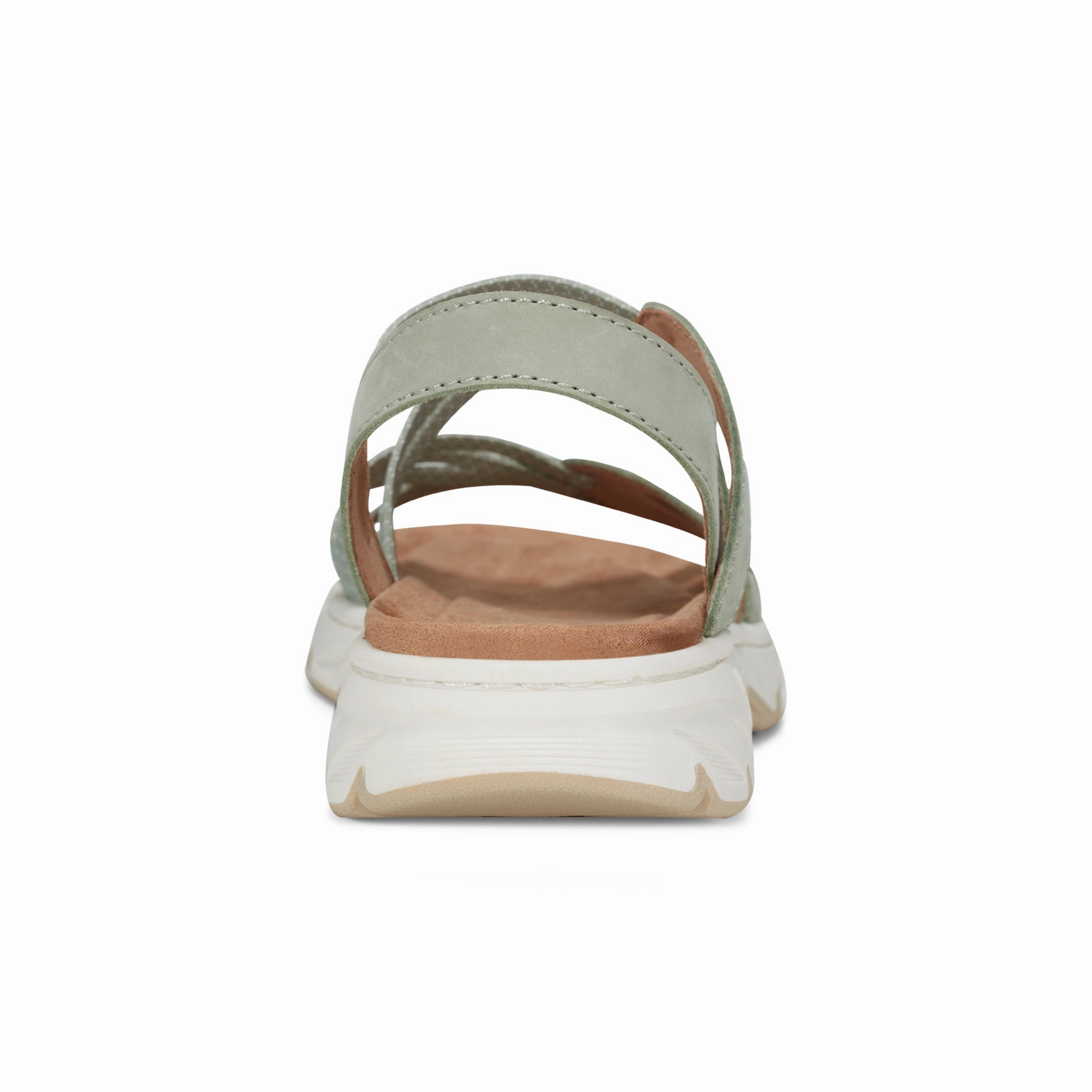 Removable Footbed Breathable Ease Vernon Strappy Slingback Casual Flat Sandals