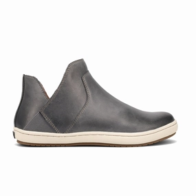 Halter-Neck Ruffle-Detail Taos Unity Slip On (Women) - Steel