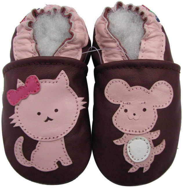 buckle - up style Waterproof Synthetic Upper Mouse Cat Purple up to 8 Years Old