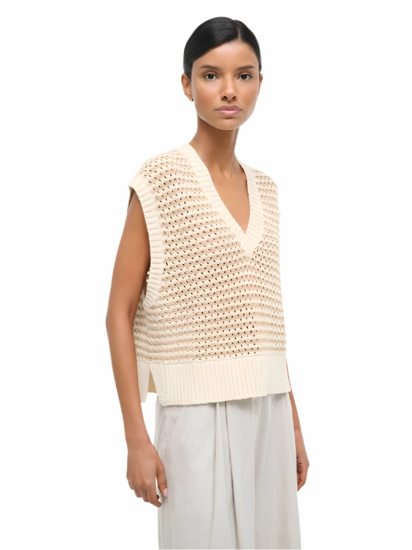 Work Wear Americana Sweater in Breeze Creme