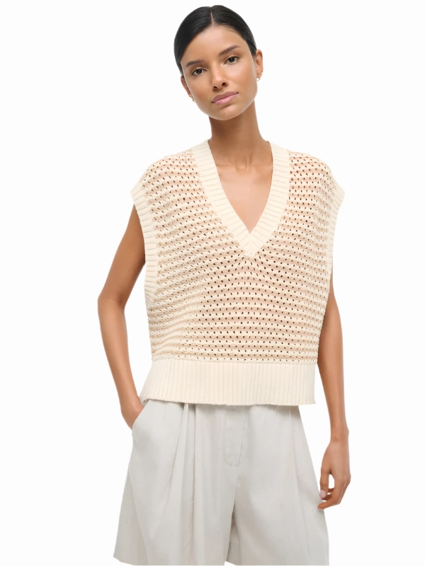 Americana Sweater in Breeze Creme Lift Mode