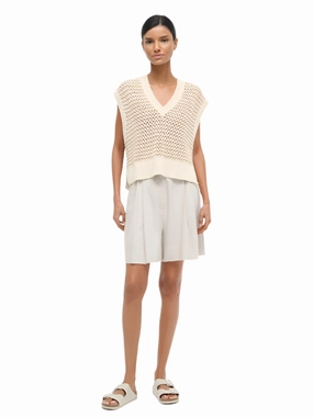 Americana Sweater in Breeze Creme Stylish Blouse