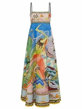 QuickDryTech Summer Air Lucky Pace Sundress in Multi
