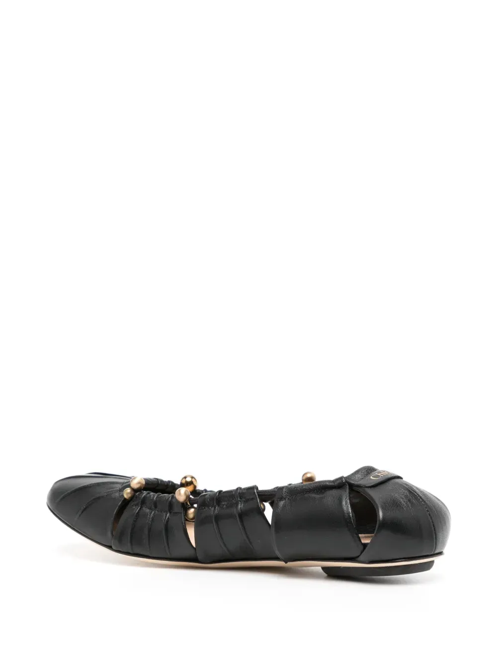 Refined performance Luna Ballet Flats in Black