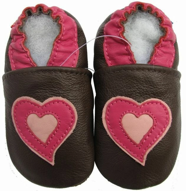 Sweat Wicking Technology Hearts Brown up to 8 Years