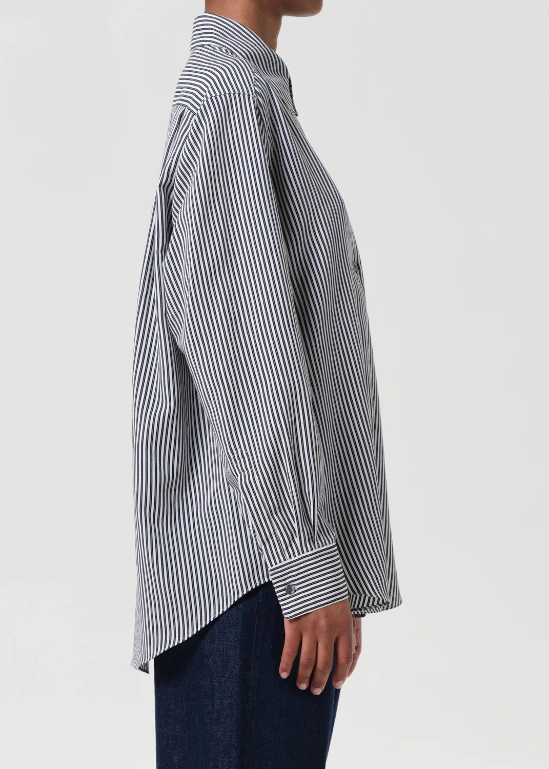 Aris Shirt in Solene Stripe NonRestrictive Fit