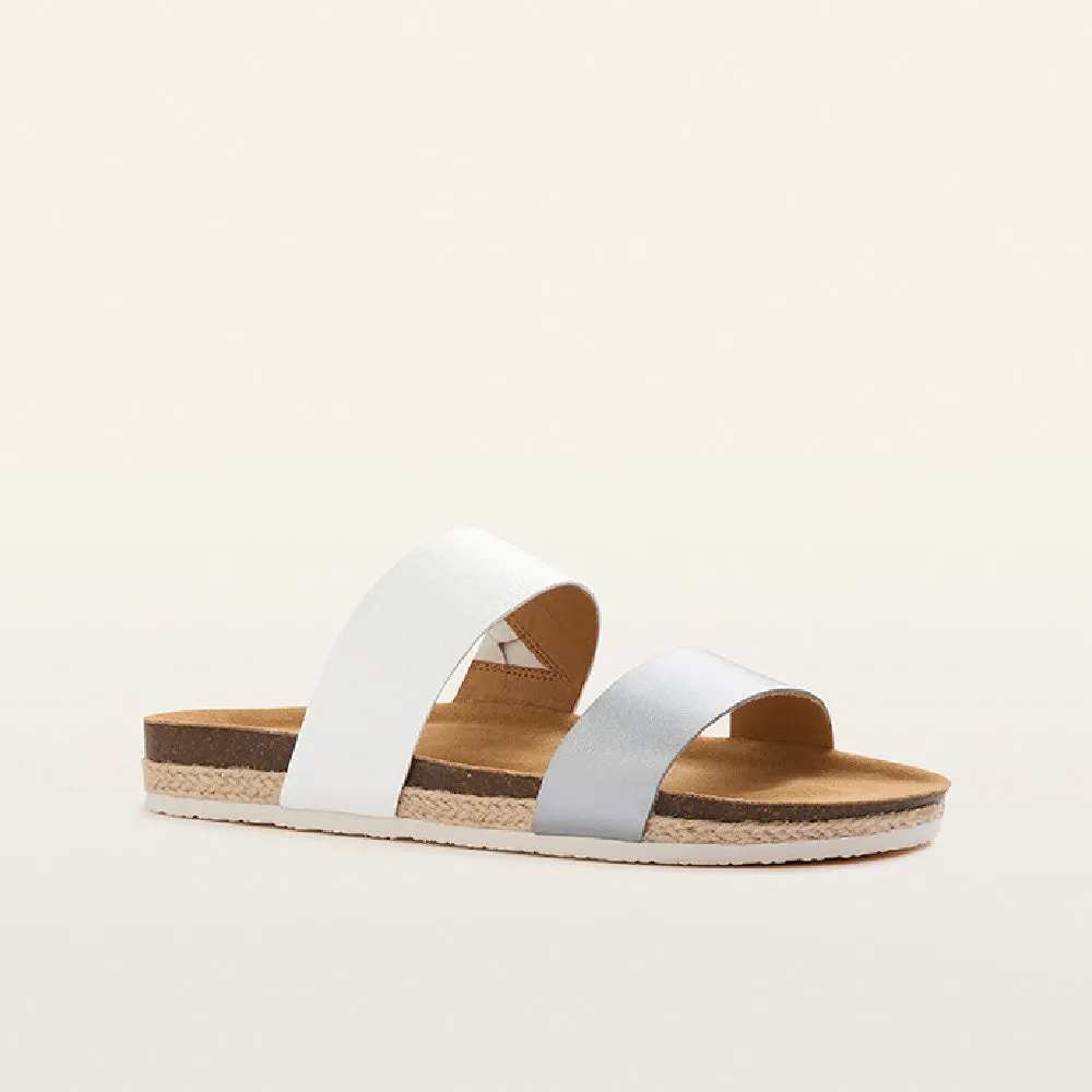 Maria III White/Silver Resort Day Main Lane