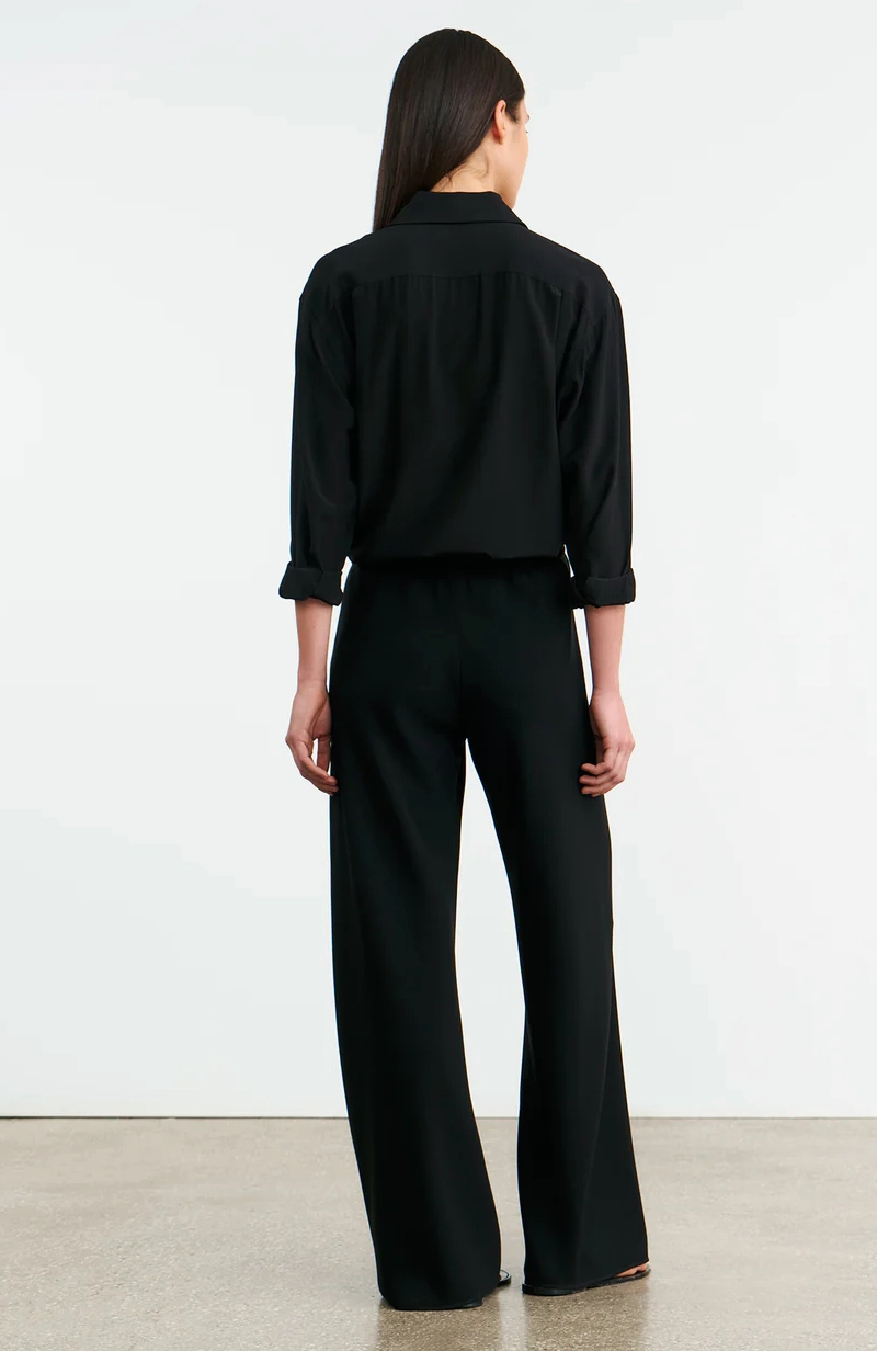 Royal Charm Comfort Design Marlow Wide Leg Pant in Black