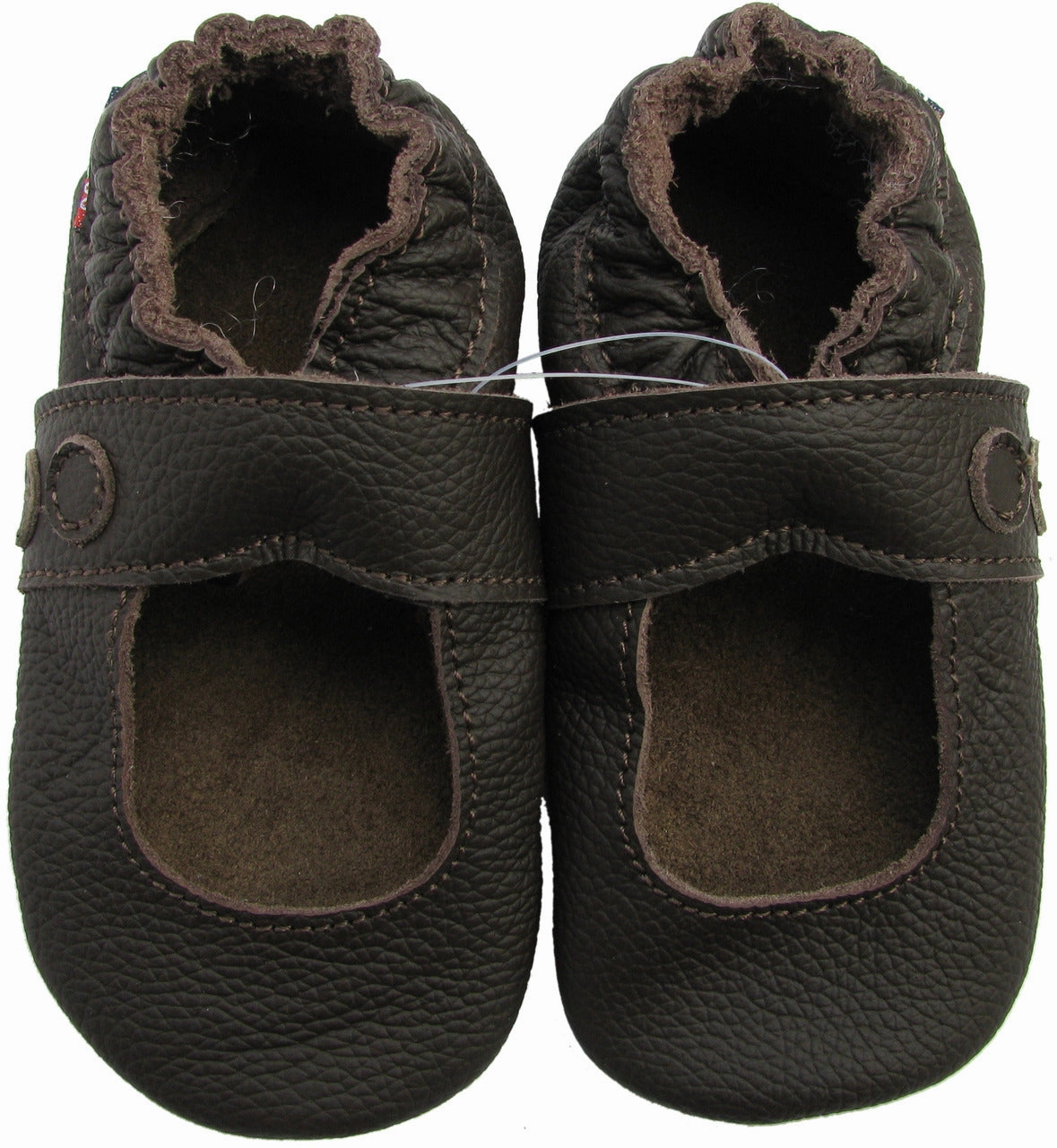 Mary Jane Dark Brown up to 4 Years Old Vibrant breathability Ankle Stability