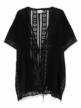 NoSlipTrims Masie Kaftan in Black