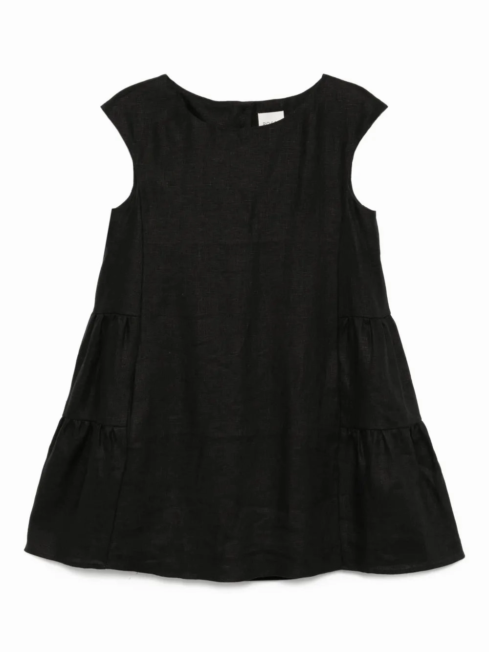Matilda Shift Mini Dress in Black Streetwear Style Desert Heat