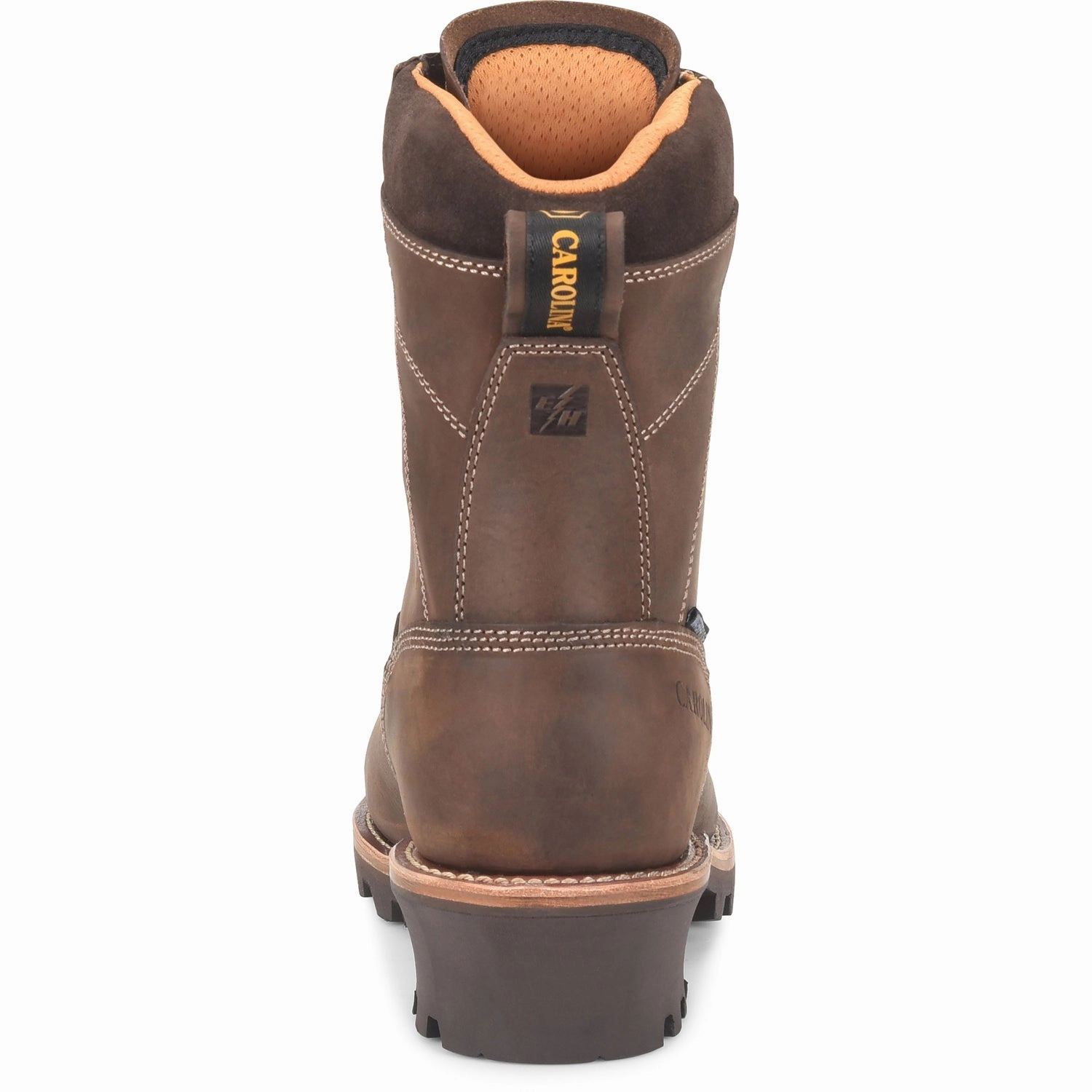 Quick Drying Textile Plush traction Men's 8 inch Birch Composite Toe Logger Work Boots CA7522