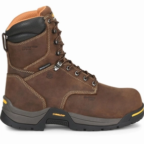 padded sole Men's 8 inch Insulated Bruno Hi Composite Safety Toe Work Boots CA8521