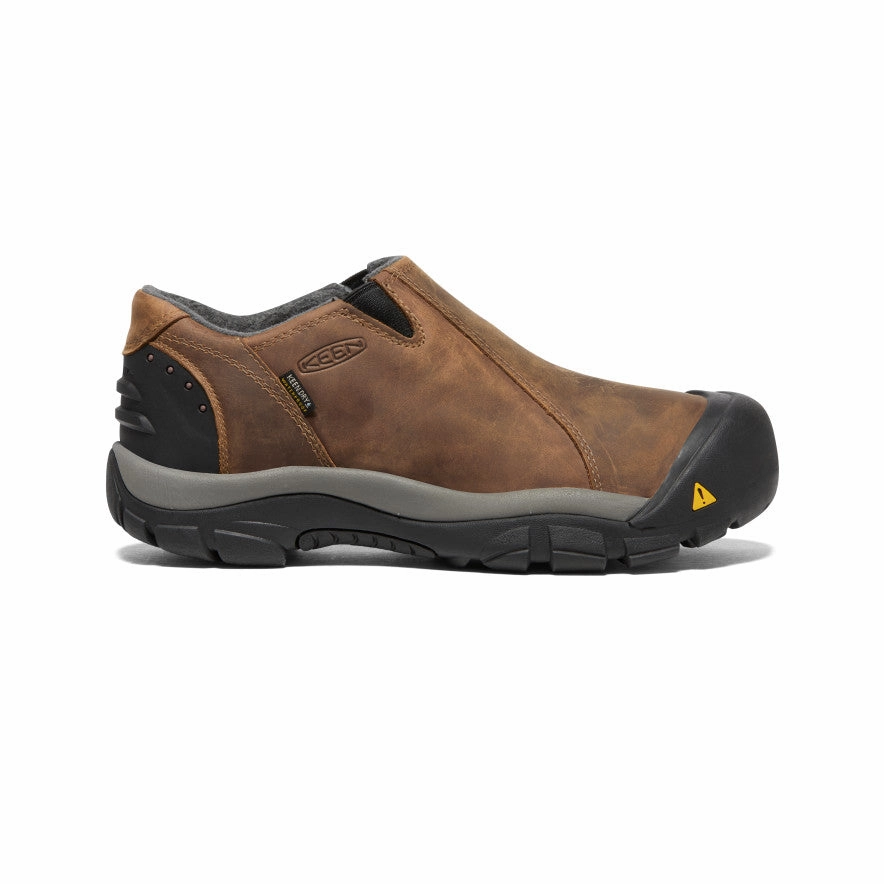 Men's Brixen Waterproof Low  |  Slate Black/Madder Brown Comfy On The Move Shoes