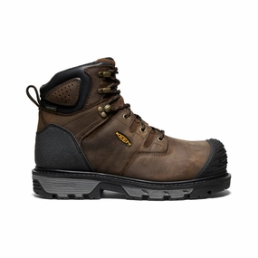 Heavy Use Gear Men's CSA Camden 6" Waterproof Boot (Carbon Toe)  |  Dark Earth/Black