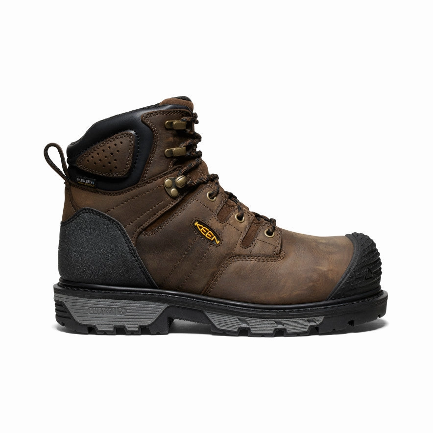 Heavy Use Gear Men's CSA Camden 6" Waterproof Boot (Carbon Toe)  |  Dark Earth/Black