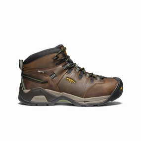 Men's Detroit XT Waterproof Boot (Steel Toe)  |  Cascade Brown/Bronze Green Industrial Walk Thermal Shield Gear