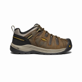 Impact Guard Footwear Men's Flint II (Soft Toe)  |  Cascade Brown/Golden Rod