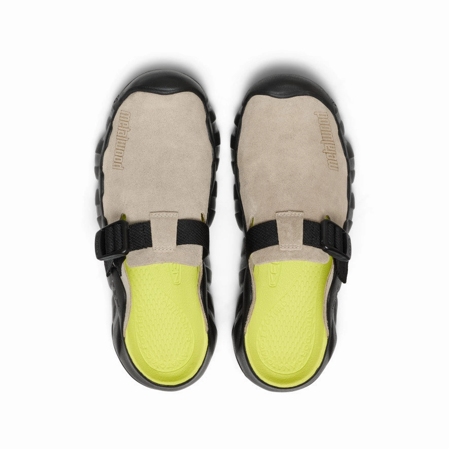 Men's Hyperport Metalwood Clog  |  Metalwood Plaza Slip Access