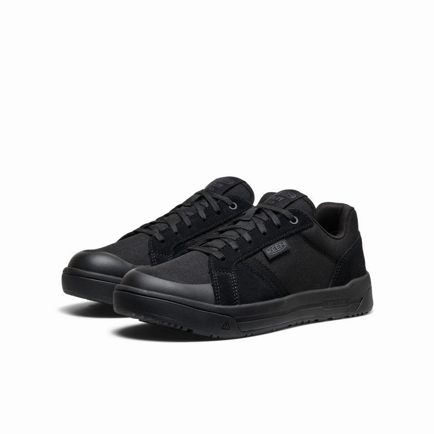 Men's Kenton ESD Work Shoe (Soft Toe)  |  Black/Black Heavy-duty Footwear