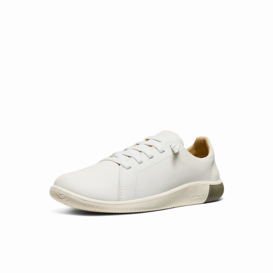 Motion Comfort Comfy Step Walk Men's KNX Leather Sneaker  |  Star White/Star White