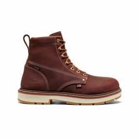 Men's Liberty 6" Waterproof 90?? Heel Boot (Soft Toe)  |  Bombay Brown/Gum Abrasion resistant Weather Ready Gear