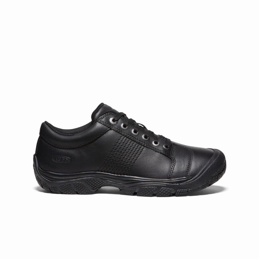 Men's PTC Oxford  |  Black Long Wearing Protection Long Wear Support