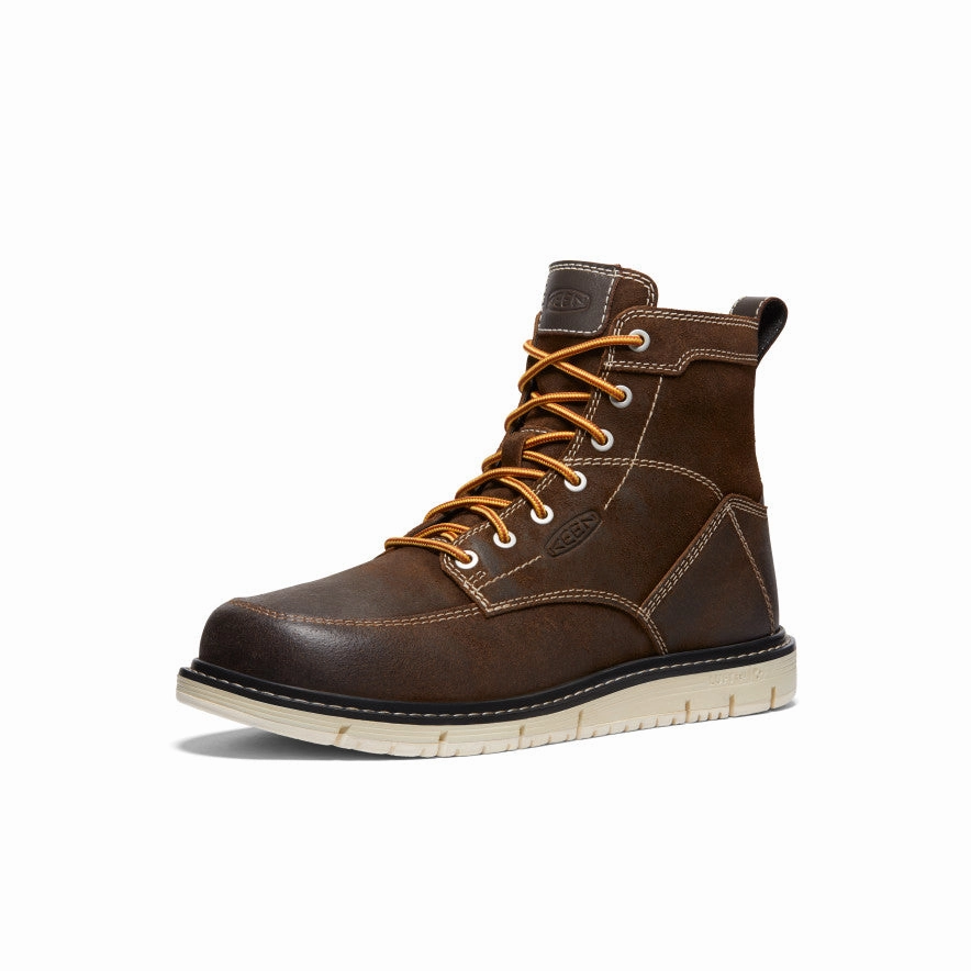 Men's San Jose 6" Boot (Soft Toe)  |  Coffee Bean/Star White Construction Ready Gear