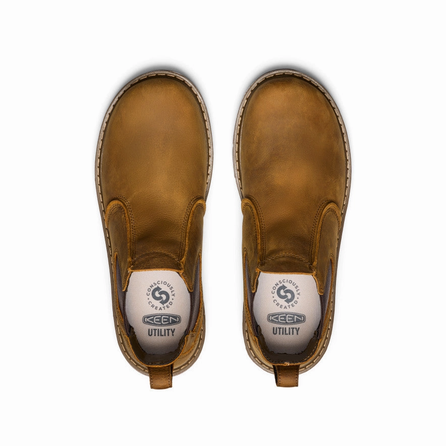 Men's San Jose Chelsea 90?? Heel Boot (Soft Toe)  |  Belgian/Gum Comfort Glide Fit