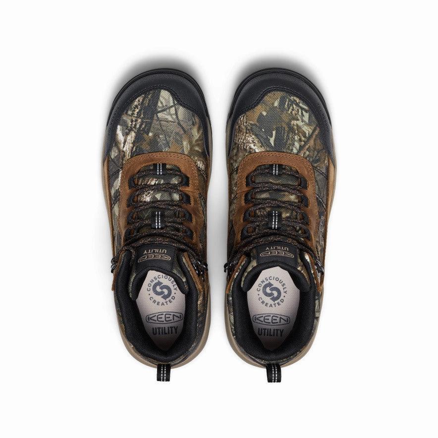 Men's Skokie Waterproof Work Boot (Carbon Toe)  |  Camo/Black Industrial Wear