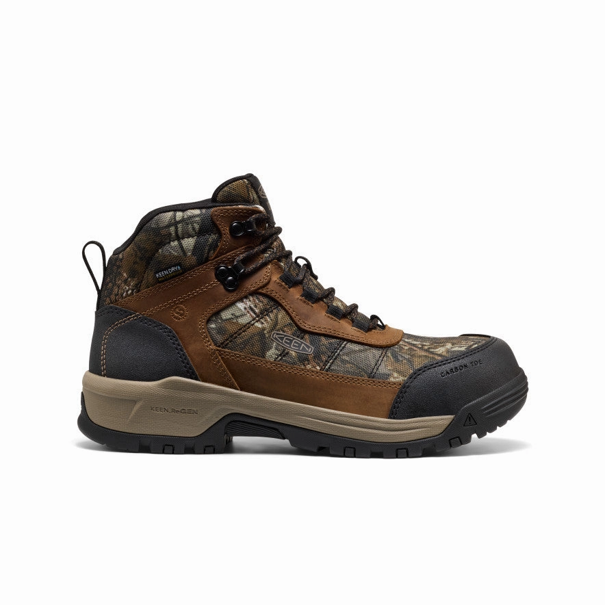 Men's Skokie Waterproof Work Boot (Carbon Toe)  |  Camo/Black Work Ready
