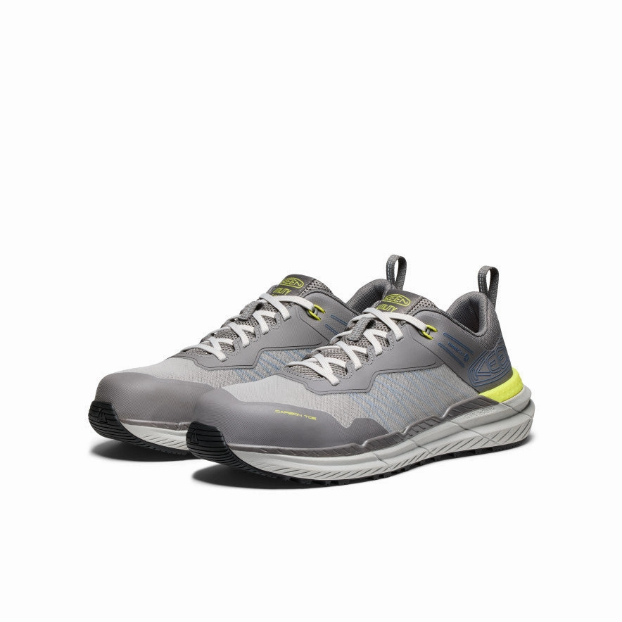 Durable protection Men's Speedworks ESD Work Sneaker (Carbon Toe)  |  Steel Grey/Vintage Indigo