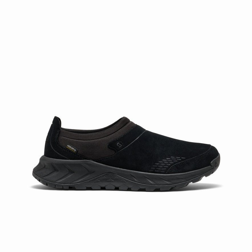 Men's TTS Moc Waterproof Sneaker  |  Black/Black Easy Go Slip