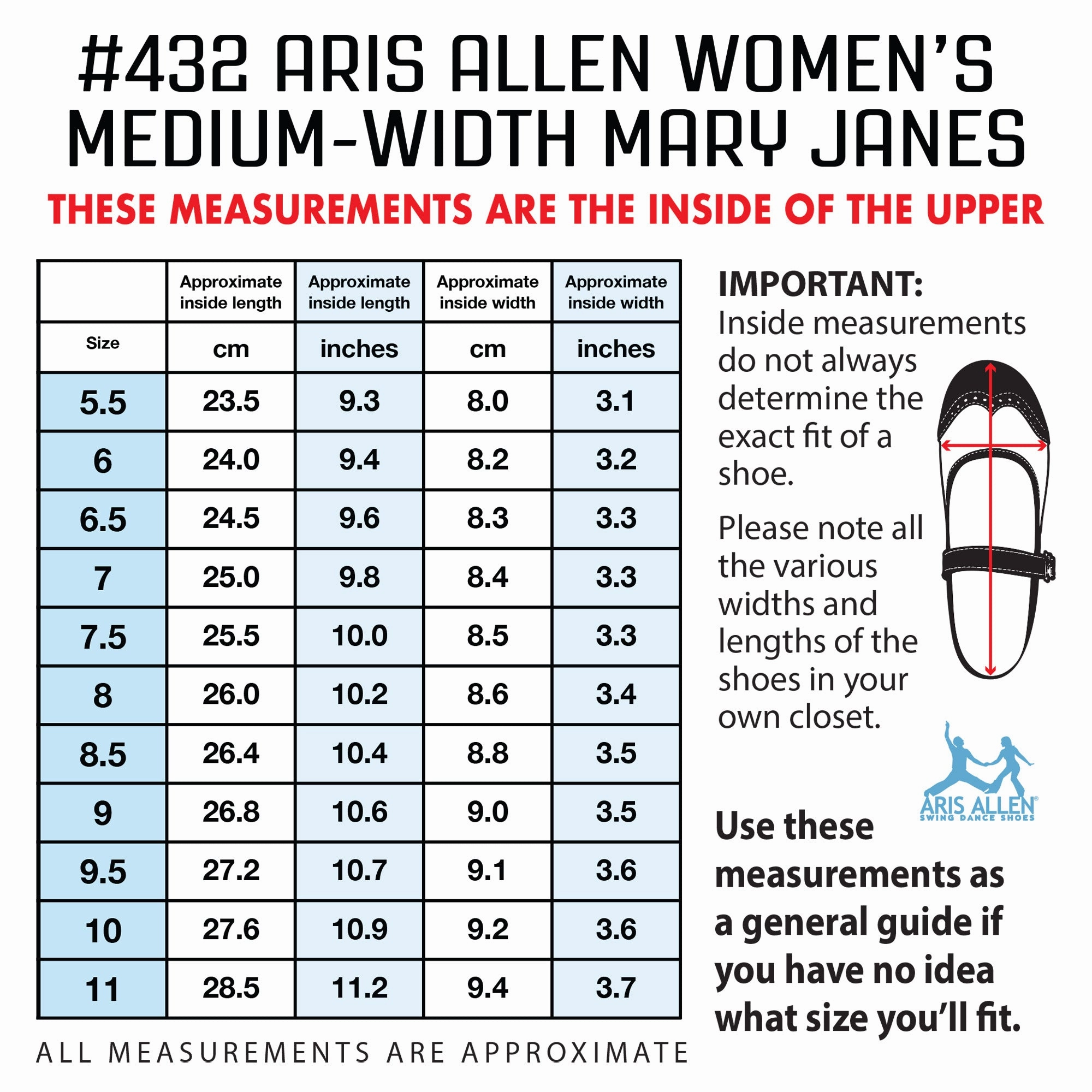 walkers - specific functions Aris Allen Black Snub Toe Mary Jane Wingtips