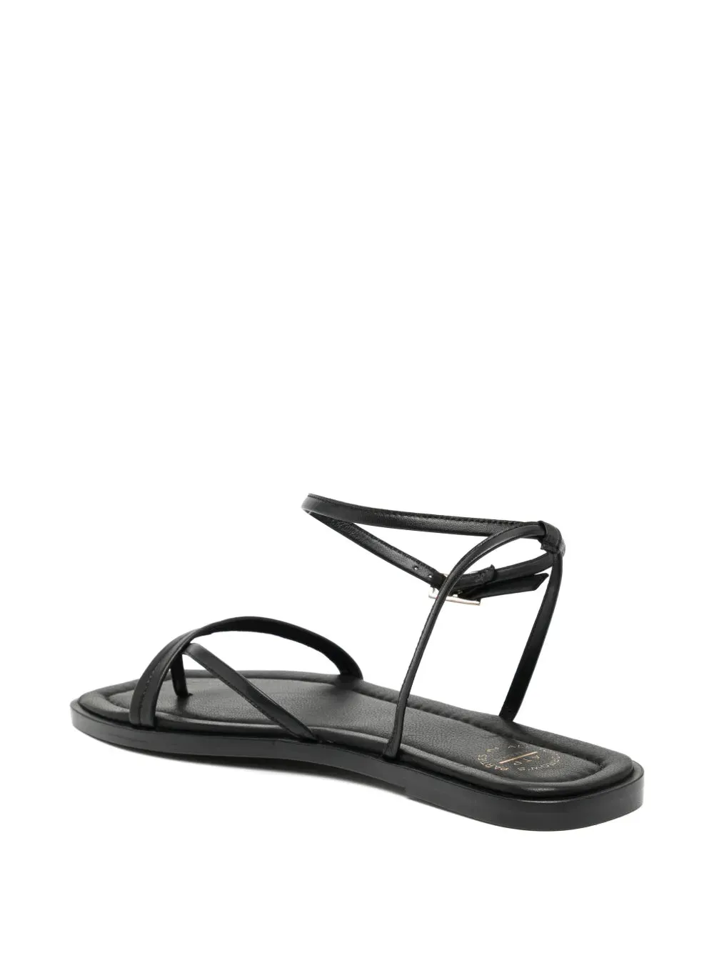 Ultra-soft traction Miane Sandal in Black