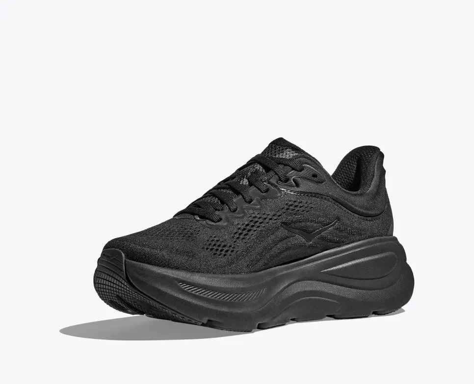 Breathable wear HOKA MENS BONDI 9 - BLACK / BLACK