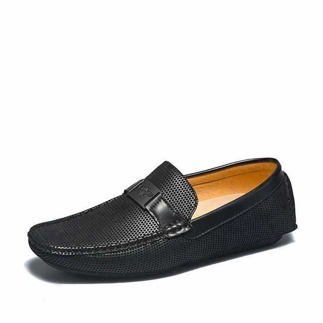 West Louis? Elegant Buckle Moccasins Sole Neat
