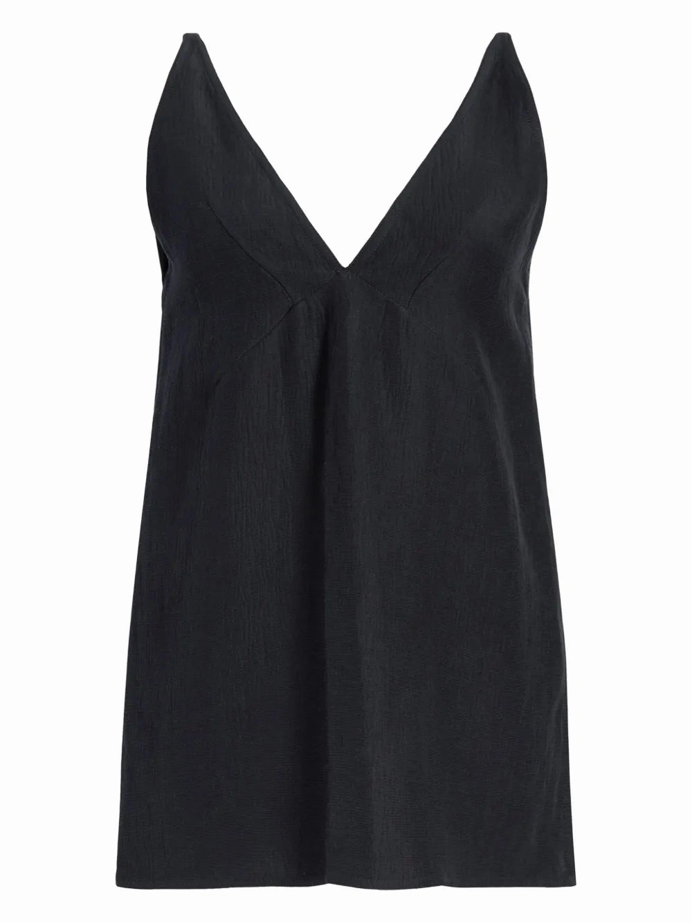 TearResistant Fabric Mitchell Top in Black