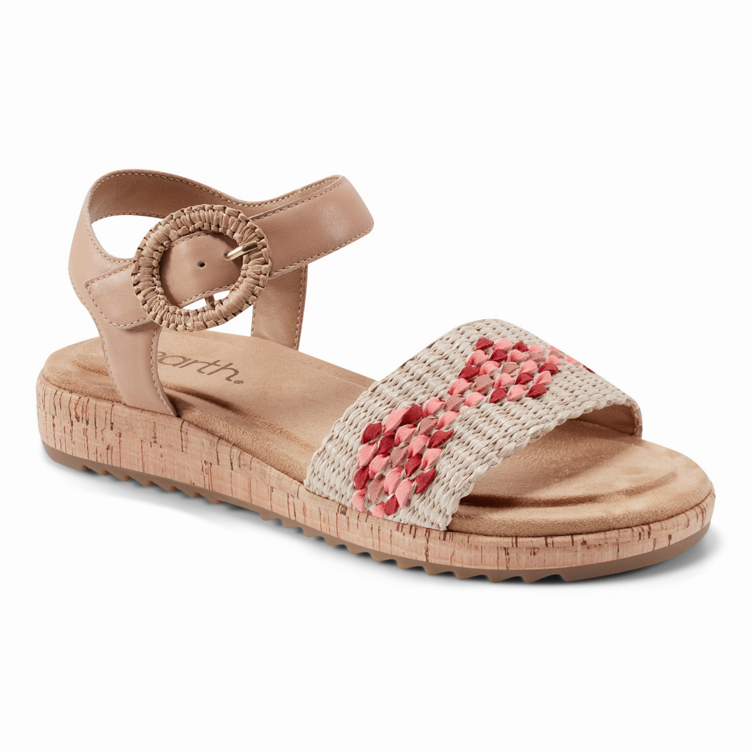 Padma Square Toe Platform Casual Sandals Impact Diffusing Midsole